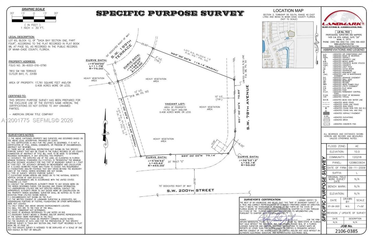 7810 SW 199th Ter , Cutler Bay, FL 33189 Photo