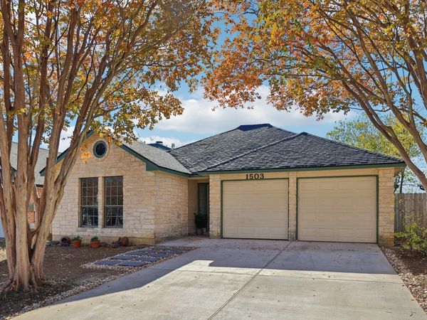 1503 Lantana DR, Round Rock, TX 78664