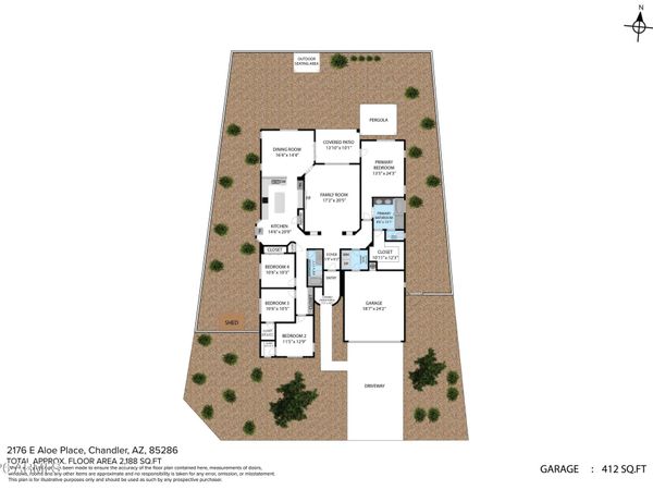 2176 E ALOE Place, Chandler, AZ 85286