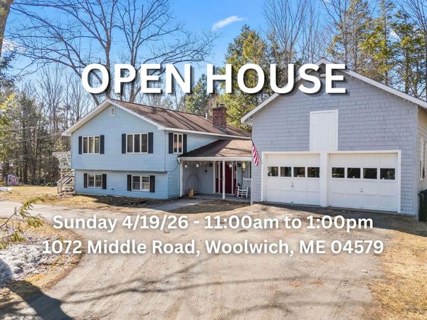 1072 Middle Road, Woolwich, ME 04579