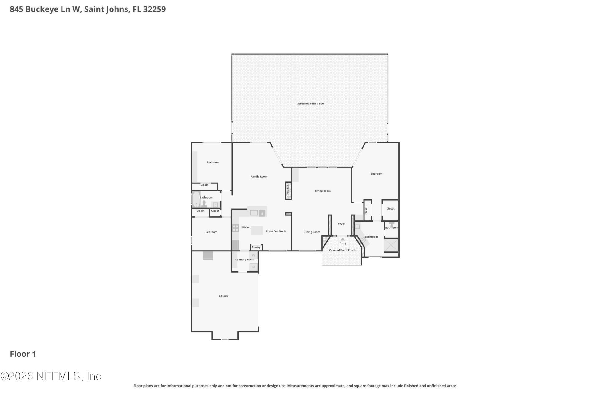 845 Buckeye Lane W, Jacksonville, FL 32259 Photo
