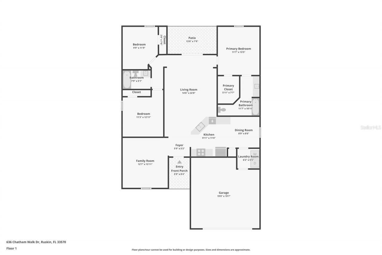 636 Chatham Walk Drive , Ruskin, FL 33570 Photo