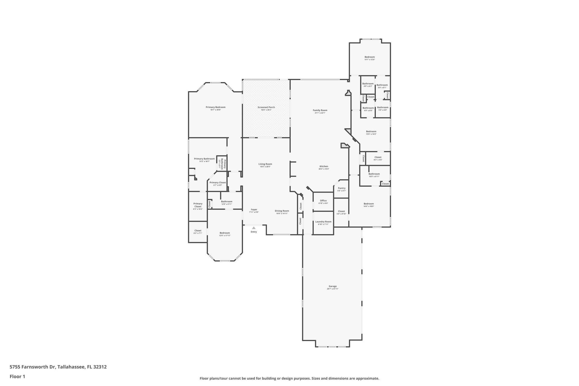 5755 Farnsworth Drive, Tallahassee, FL 32312 Photo