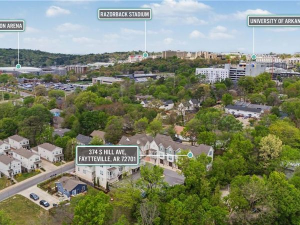 374 S Hill Avenue , Fayetteville, AR 72701