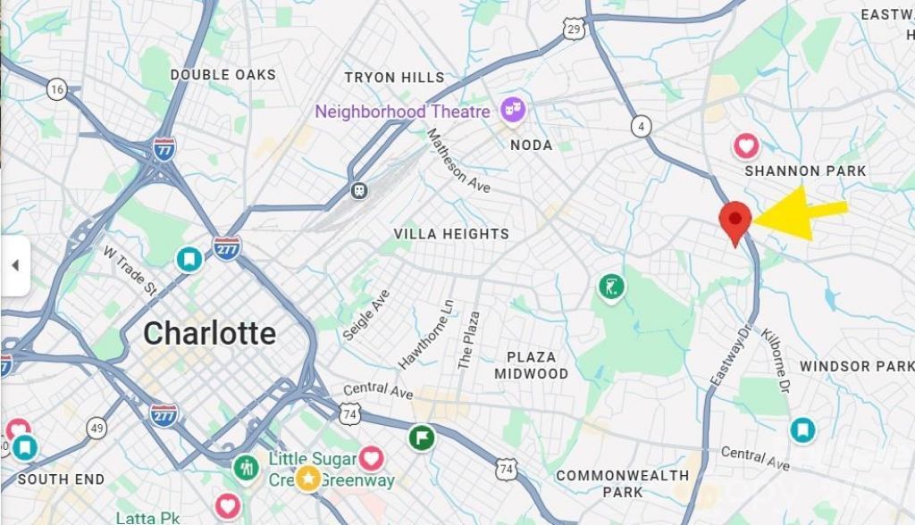 2926 Springway Drive, Charlotte, NC 28205 Main Photo