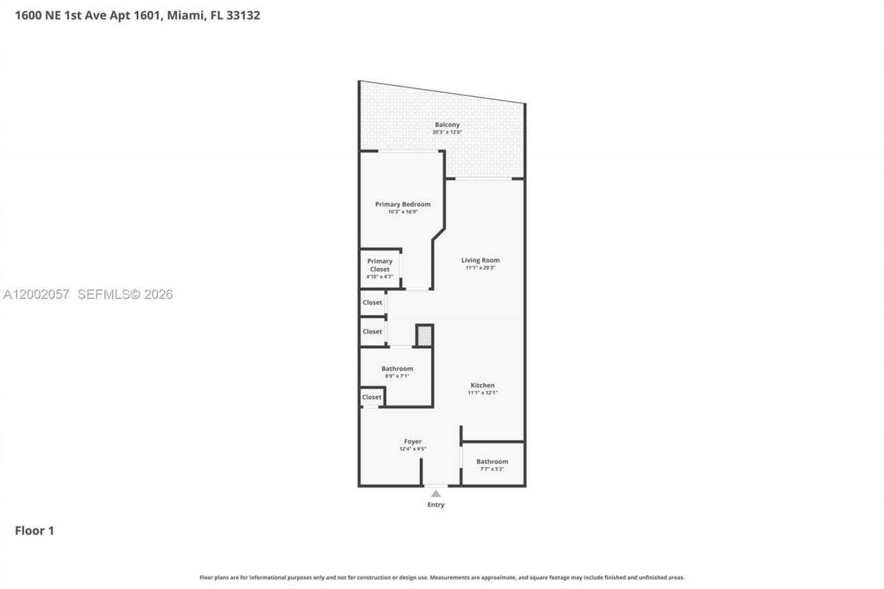 1600 NE 1st Ave, Unit 1601, Miami, FL 33132 Photo