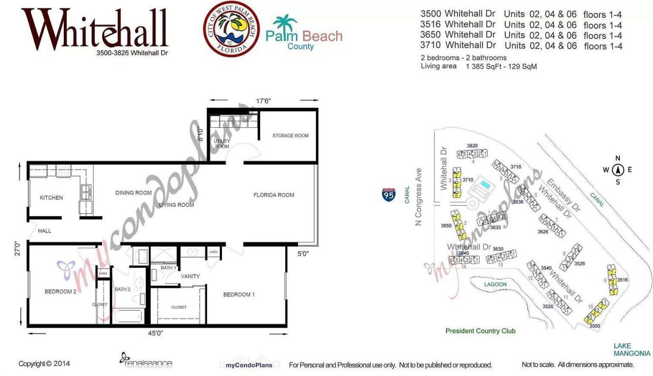 3636 Whitehall Drive, Unit 402, West Palm Beach, FL 33401 Photo