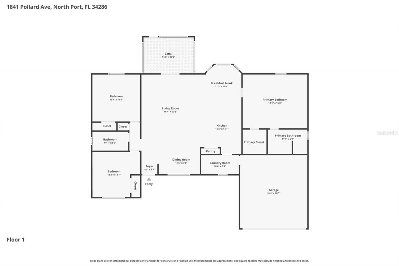 1841 Pollard Avenue, North Port, FL 34286 Photo