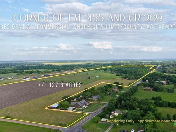 TBD Corner of FM 2155 and CR 269 (+/-127.39 acres), Snook, TX 77878