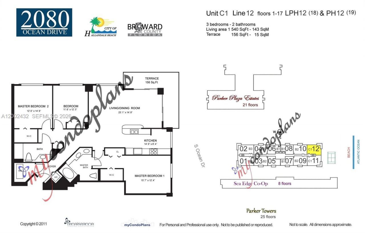 2080 S Ocean Dr, Unit MPH12, Hallandale Beach, FL 33009 Photo