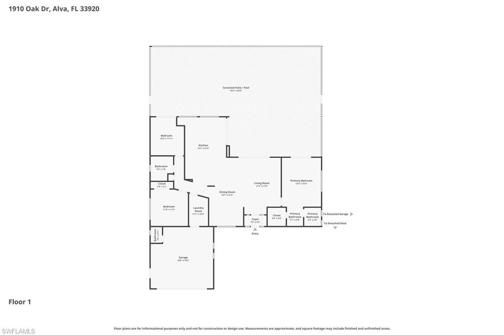 1910 Oak Dr, Alva, FL 33920 Photo