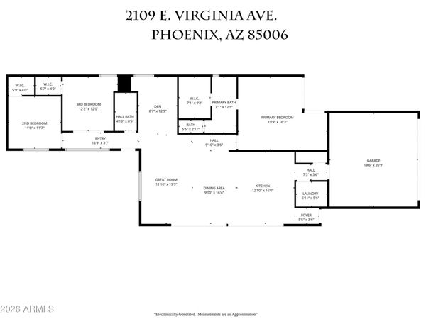 2109 E VIRGINIA Avenue, Phoenix, AZ 85006