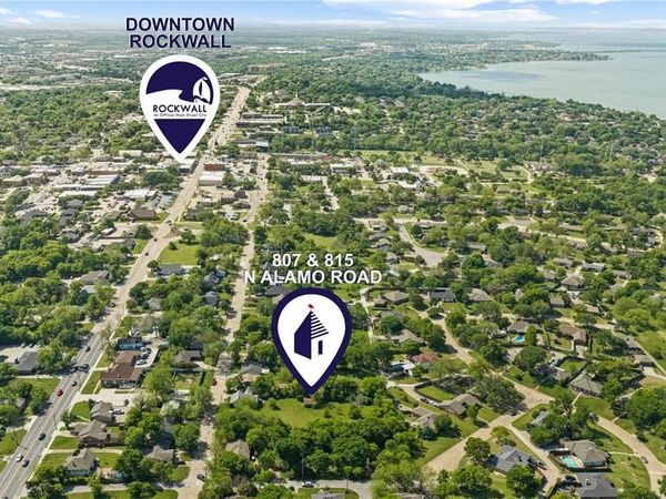 807 & 815 N Alamo Road, Rockwall, TX 75087