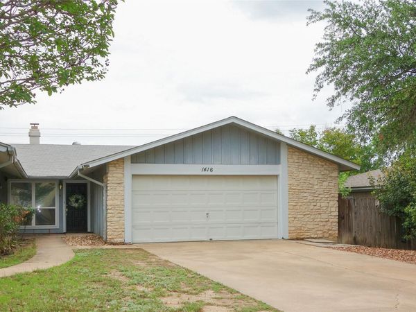 1416 Cardinal Hill DR, Unit A, Austin, TX 78758