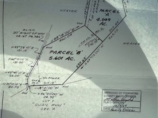 4301 Worsham Road , Powhatan, VA 23139