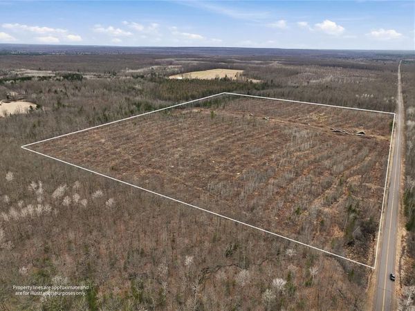 51.54 Acres Along County Road CC, Couderay, WI 54828