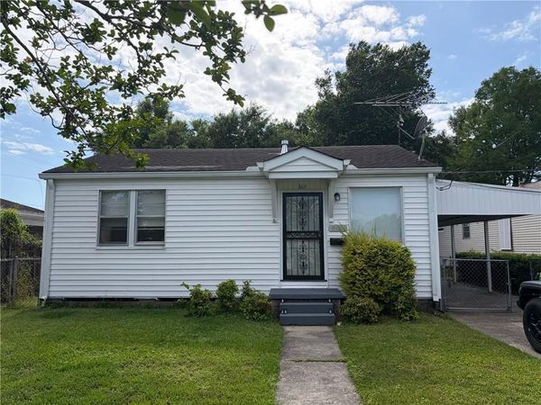 804 CANTON Street , Jefferson, LA 70121