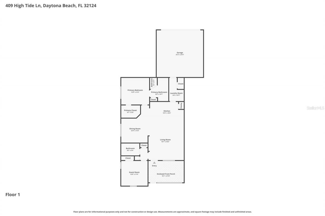 409 High Tide Lane , Daytona Beach, FL 32124 Photo