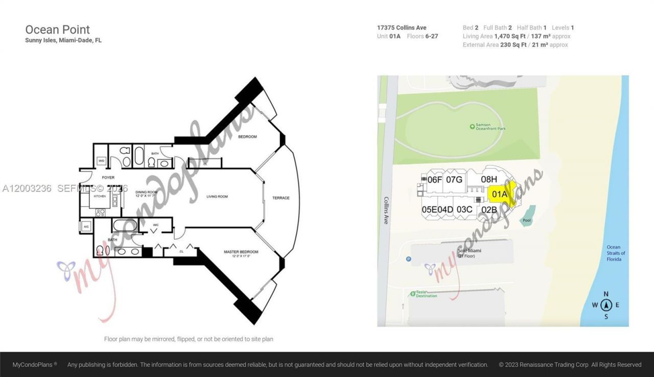 17375 Collins Ave , Unit 1601, Sunny Isles Beach, FL 33160 Photo