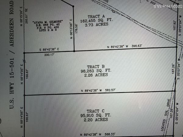 Tract B Aberdeen Road , Marston, NC 28363