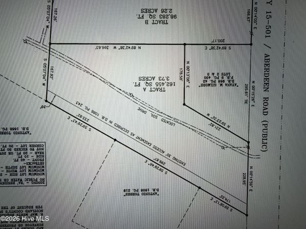 Tract A Aberdeen Road , Marston, NC 28363