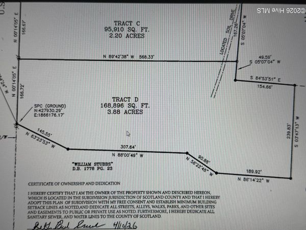 Tract D Aberdeen Road , Marston, NC 28363