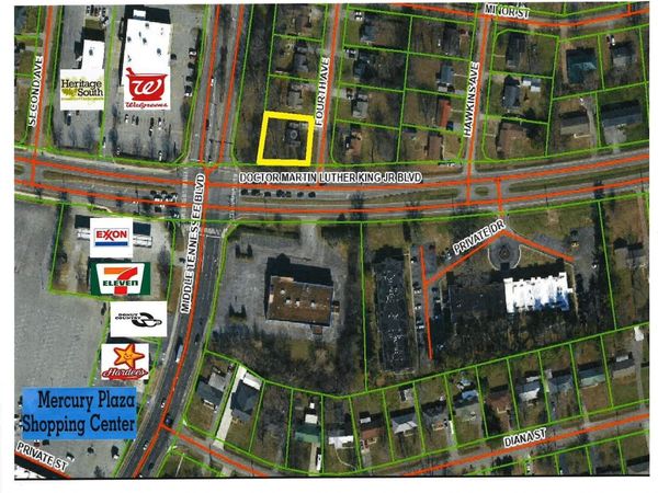 514 4th Ave , Murfreesboro, TN 37130