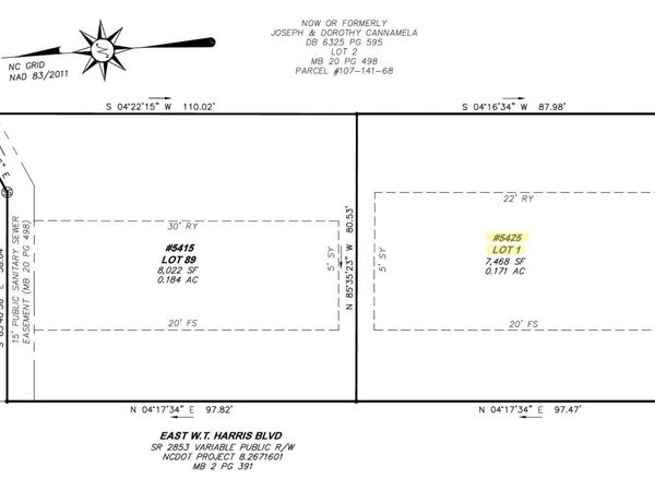 5425 E W T Harris Boulevard , Charlotte, NC 28215