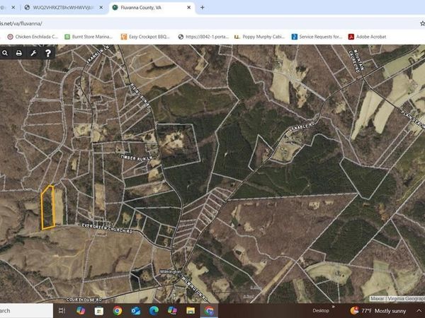 0 EVERGREEN CHURCH RD , PALMYRA, VA 22963