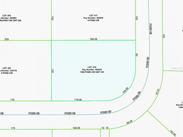 7385 POND CIRCLE , Unit 105, SPRING HILL, FL 34606