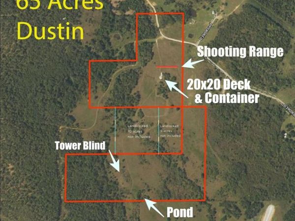 D390 Road, Dustin, OK 74839