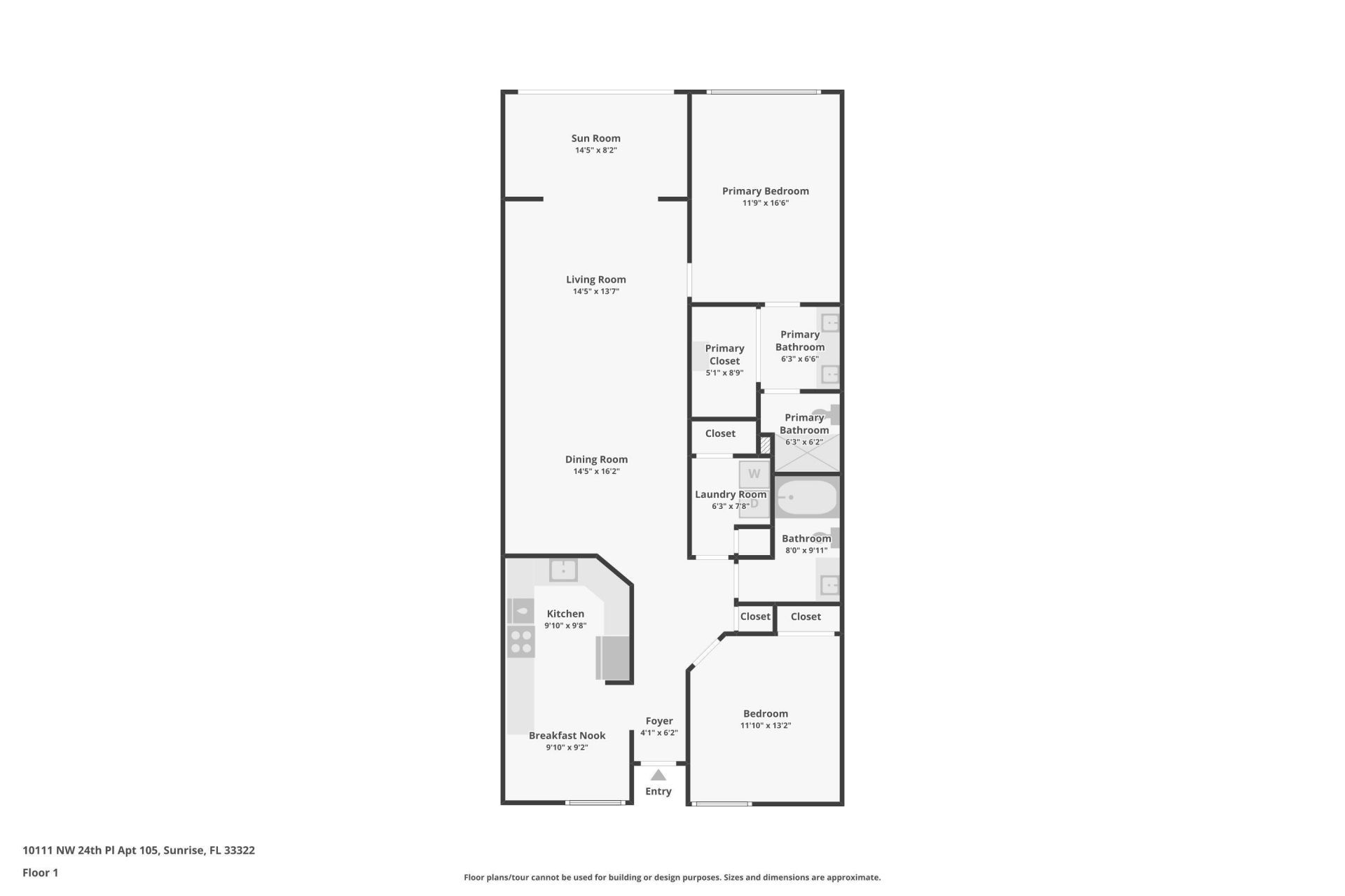 10111 NW 24th Place, Unit 105, Sunrise, FL 33322 Photo