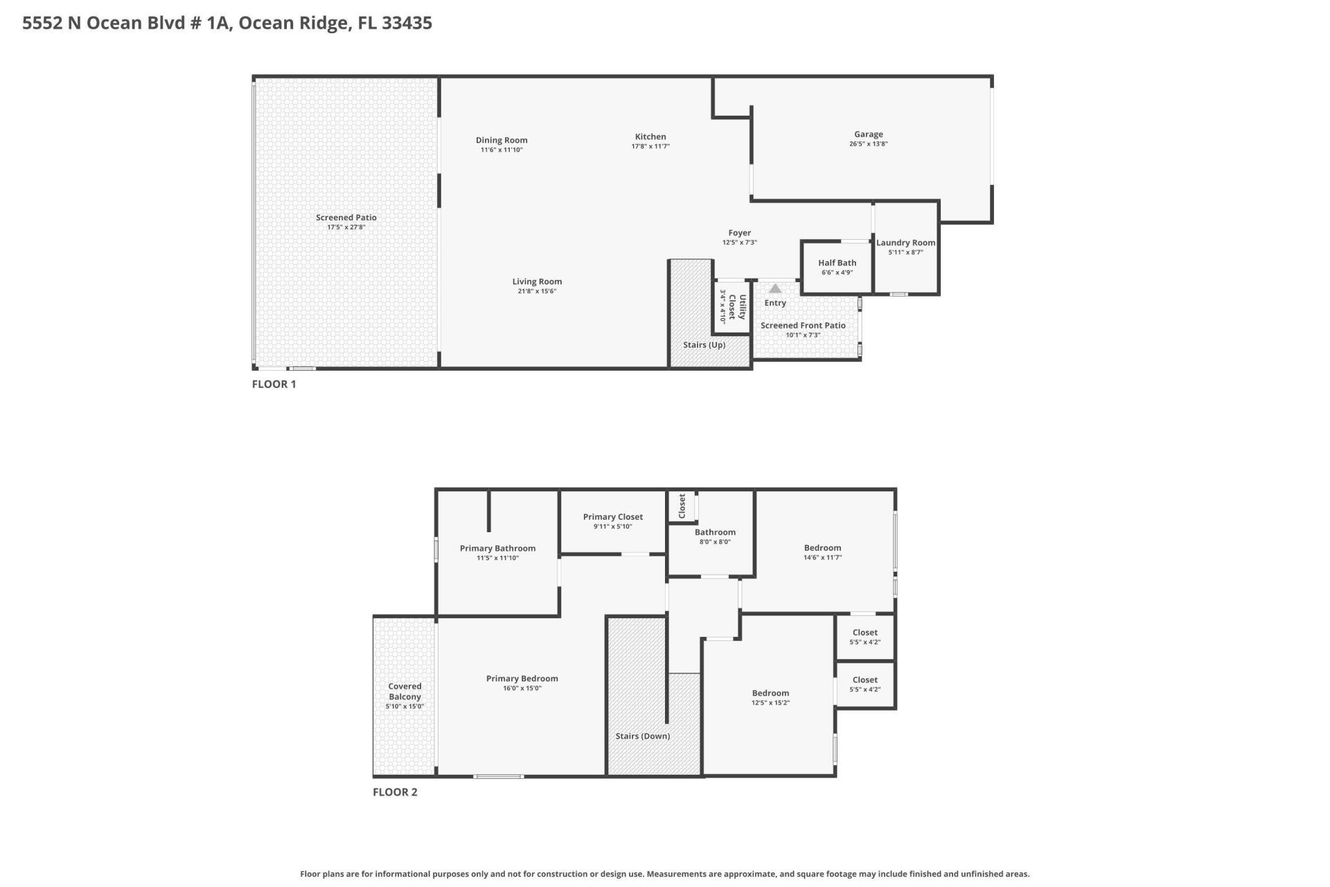 5552 N Ocean Boulevard, Unit 1a, Ocean Ridge, FL 33435 Photo