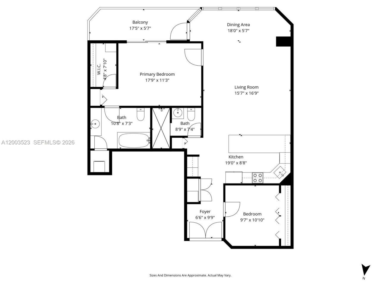 6423 Collins Ave , Unit 1204, Miami Beach, FL 33141 Photo