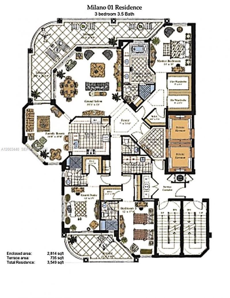 13621 Deering Bay Dr, Unit 801, Coral Gables, FL 33158 Photo