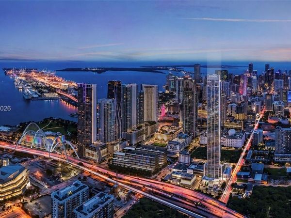 20 NE NE 11th Street , Unit 4602, Miami, FL 33132