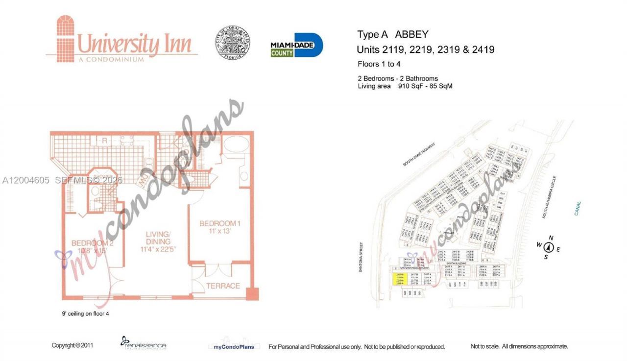 1280 S Alhambra Cir , Unit 2419, Coral Gables, FL 33146 Photo
