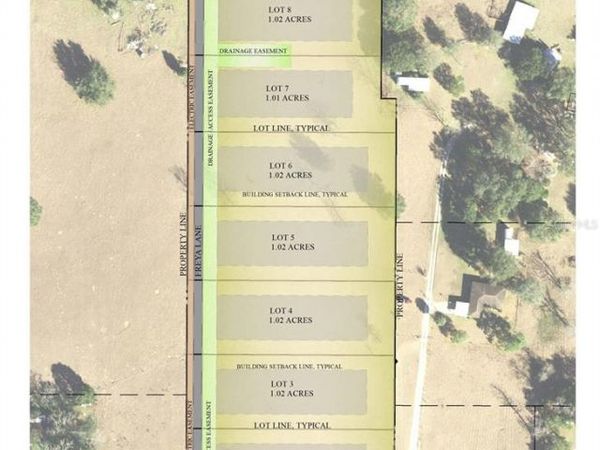 0 CHRISTIAN ROAD , Unit Lot 2, DADE CITY, FL 33523