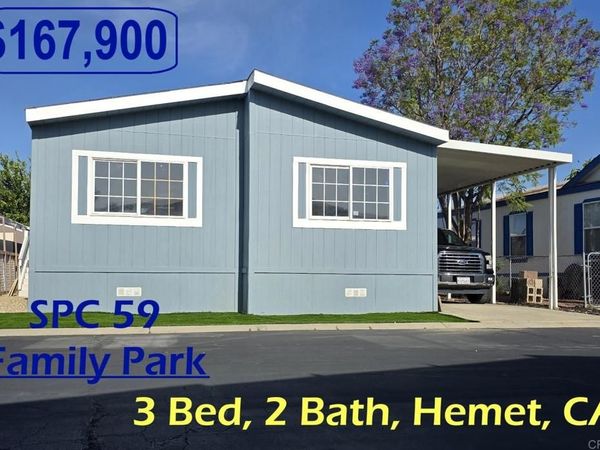 1150 N Kirby Street , Unit 59, Hemet, CA 92545