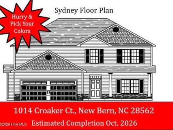 1014 Croaker Court, New Bern, NC 28562