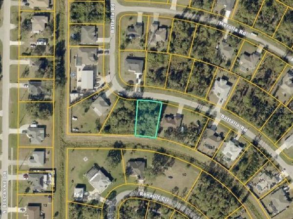 Lot #10 BATTALLA ROAD , NORTH PORT, FL 34291