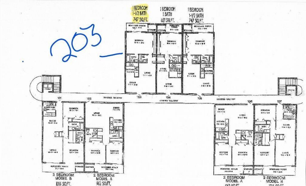 94 Spring Lake Drive , Unit 203, Vero Beach, FL 32962 Photo