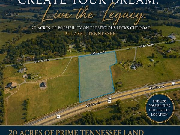 0 Hicks Cut Road , Pulaski, TN 38478