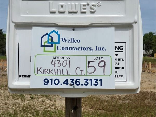 4301 Kirkhill Court , Wade, NC 28395