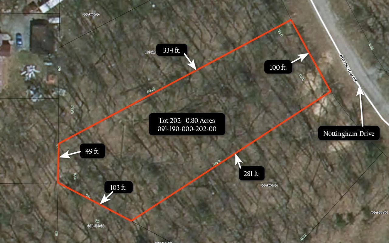 Lot 202 Nottingham Drive, Frederic, MI 49733 Main Photo