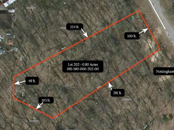 Lot 202 Nottingham Drive, Frederic, MI 49733