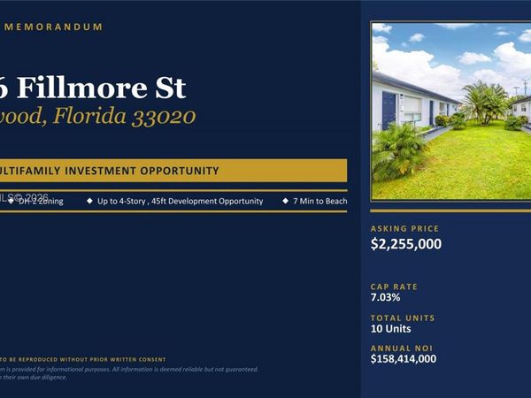 2206 Fillmore St #1-10 , Hollywood, FL 33020