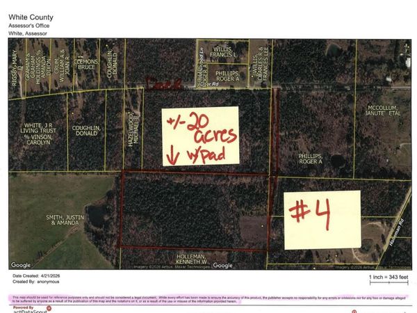 Deer Road , Rose Bud, AR 72137