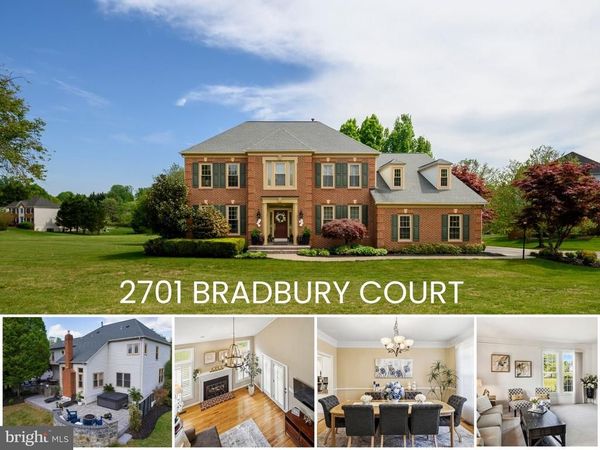 2701 BRADBURY COURT, DAVIDSONVILLE, MD 21035