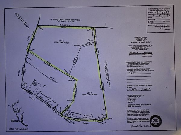 0 Clapp Rd + 0 North Rd, Hardwick, MA 01037